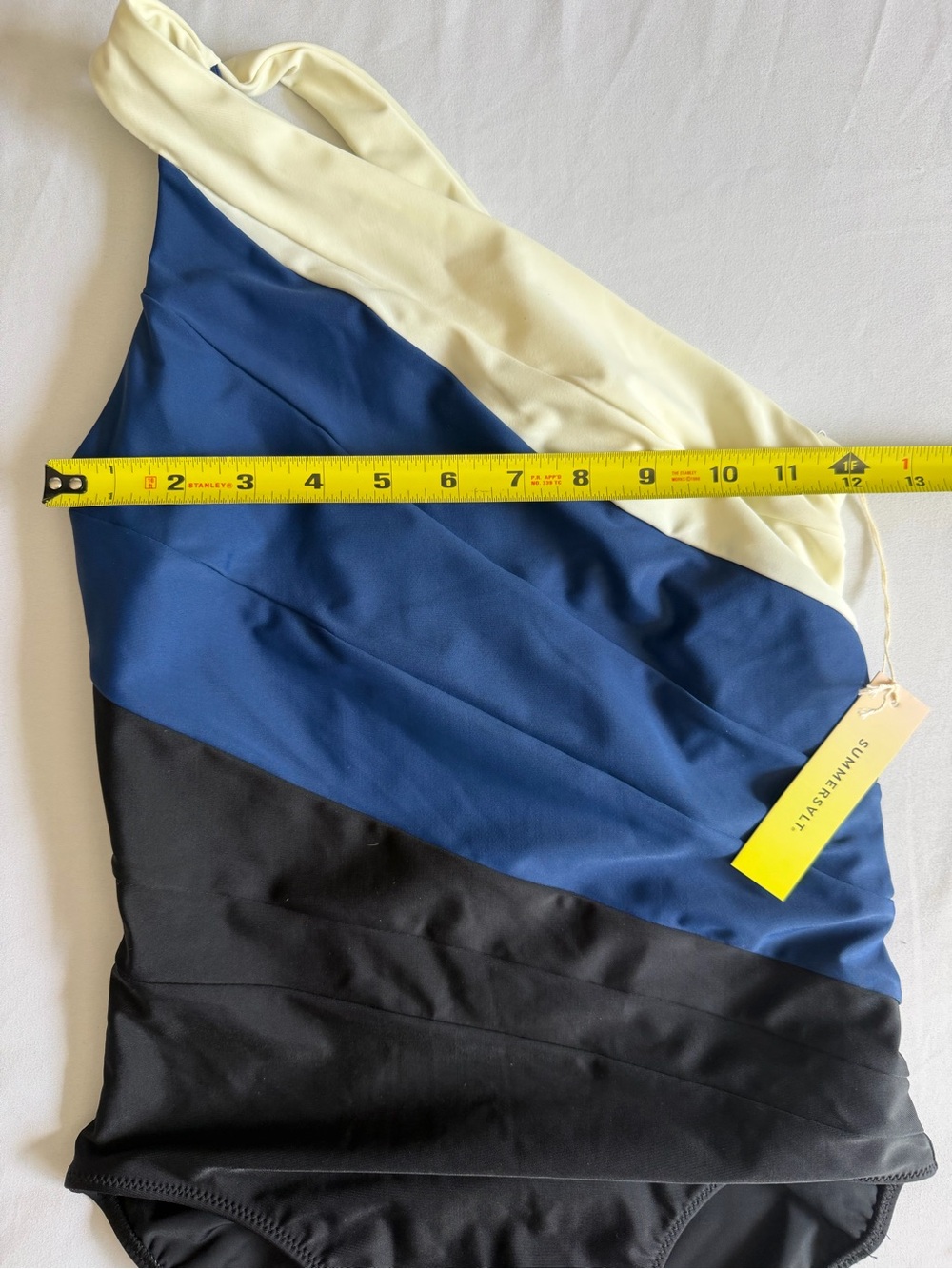NWT Summersalt "The Sidestroke" One Shoulder One Piece Bathing Suit - Picture 13 of 16